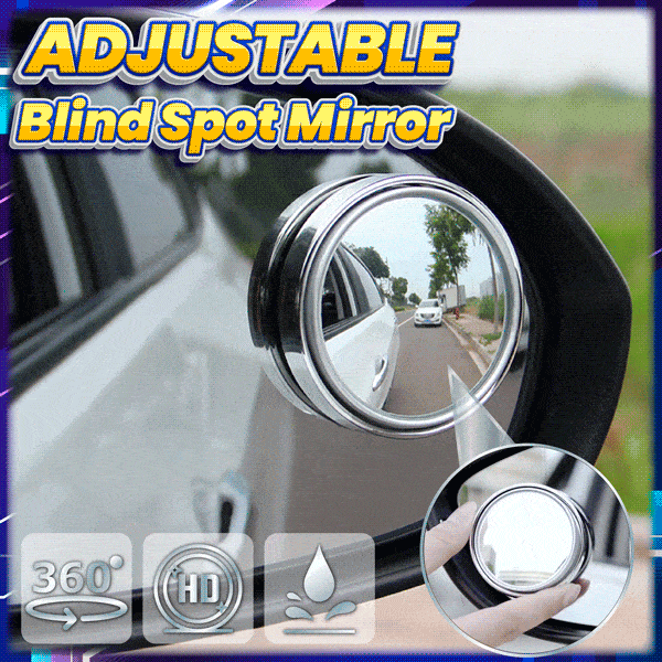 Adjustable Blind Spot Mirror ( 1 Pair )