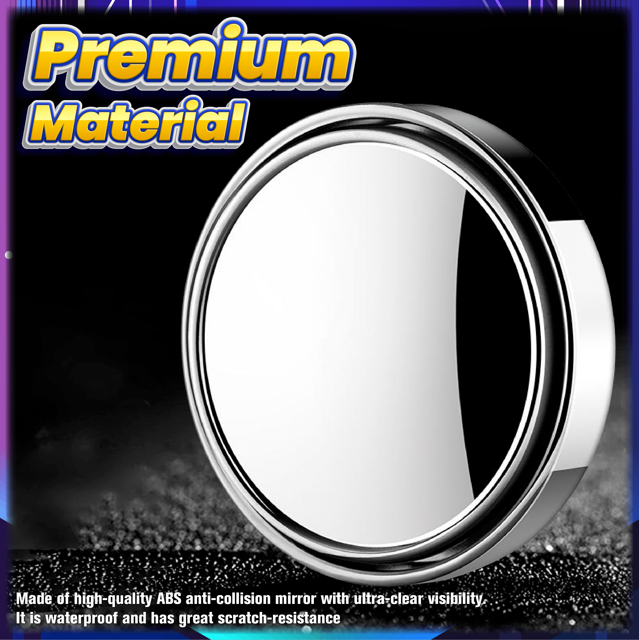 Adjustable Blind Spot Mirror ( 1 Pair )