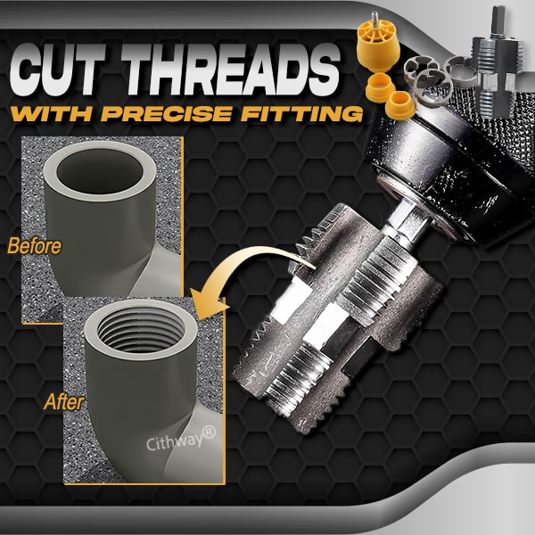 Cithway® Pipe Internal and External Threading Tool Set