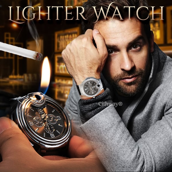 Cithway® Luxurious Refillable Wrist Watch-Lighter
