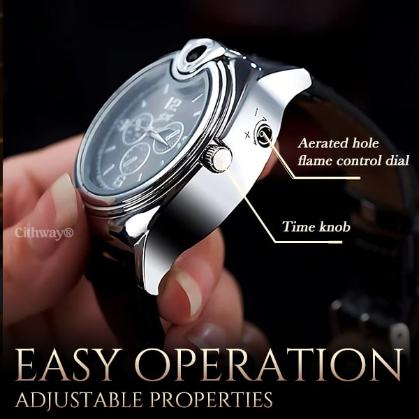 Cithway® Luxurious Refillable Wrist Watch-Lighter