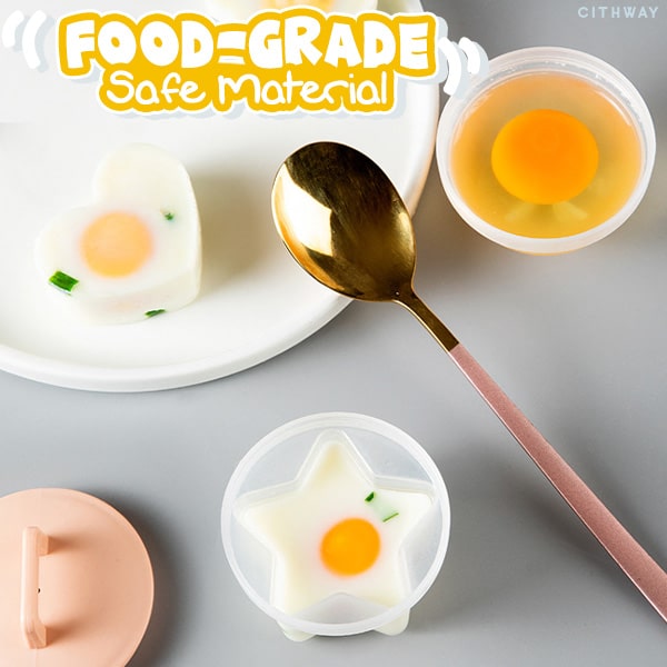 Cithway™ Creative Cute Boiled Egg Mold Set (4PCS)