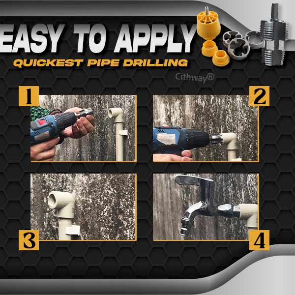 Cithway® Pipe Internal and External Threading Tool Set