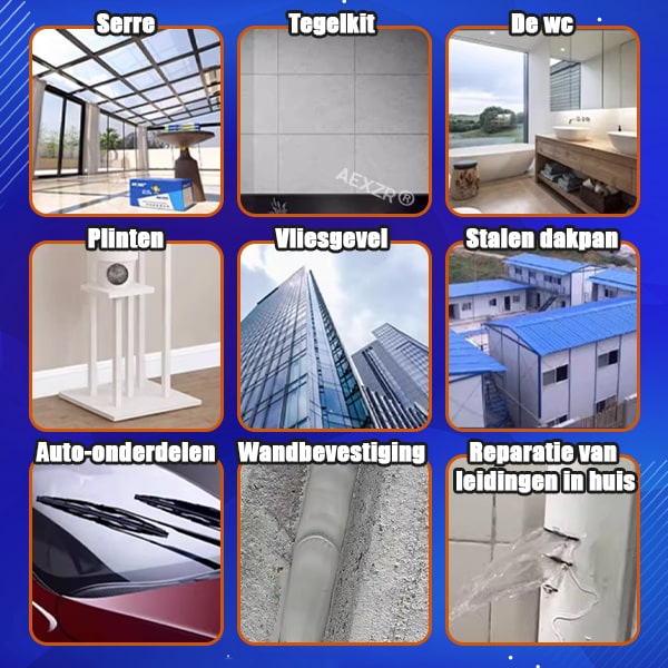 Aexzr® Universeel superhechtende structurele afdichtmiddel