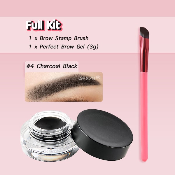 Aexzr® 4D Hair Stroke Brow Stamp Brush