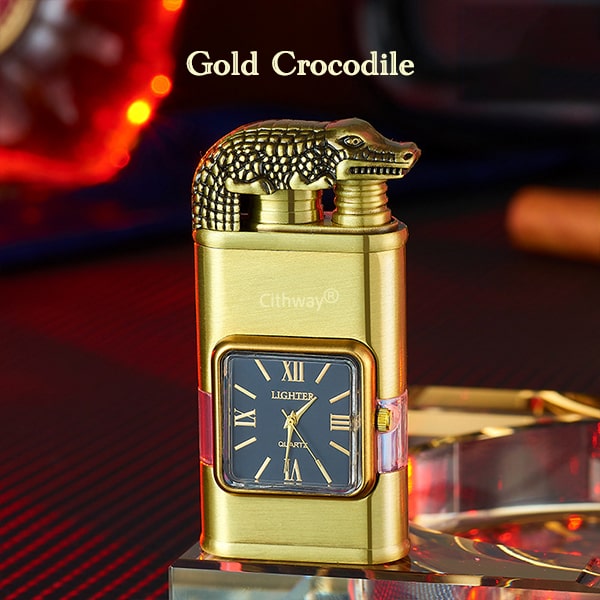 Cithway® Windproof Dual-Flame Vintage Watch Lighter