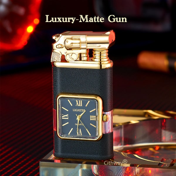 Cithway® Windproof Dual-Flame Vintage Watch Lighter
