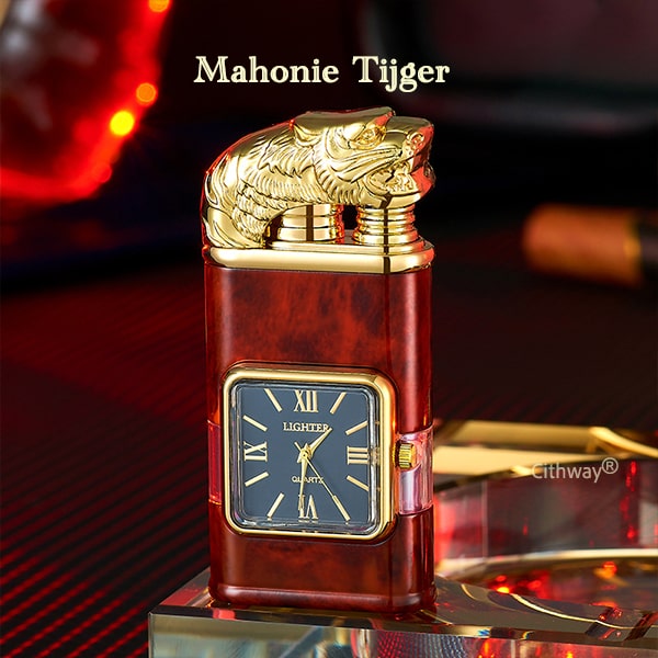 Cithway® Windbestendige Klassieke horlogeraarder met dubbele vlam