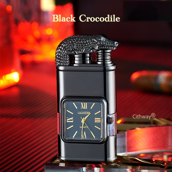 Cithway® Windproof Dual-Flame Vintage Watch Lighter