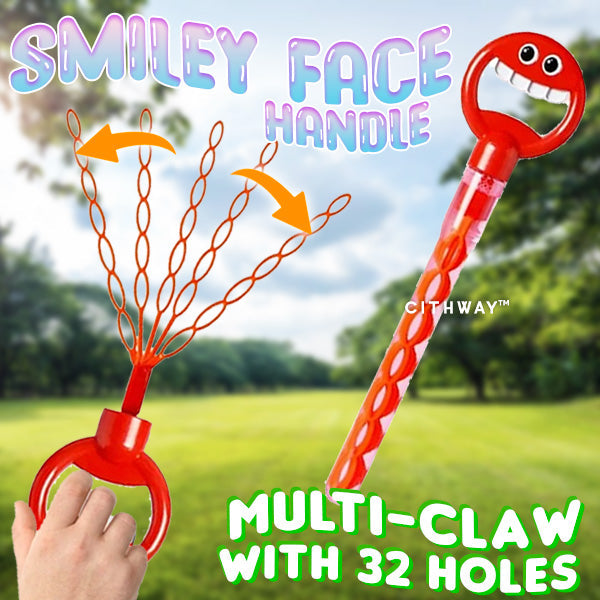 Cithway™ Magical 5-claw Smiley Bubble Stick