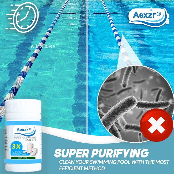 Aexzr® Pool Cleaning Tablet (100 PCS)