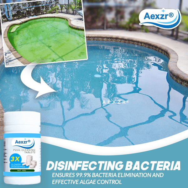 Aexzr® Pool Cleaning Tablet (100 PCS)