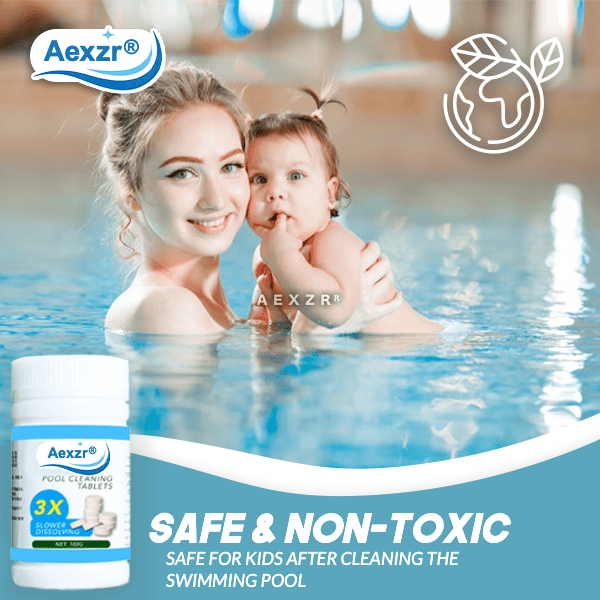 Aexzr® Pool Cleaning Tablet (100 PCS)