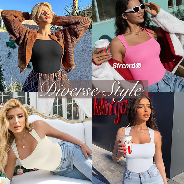 Sfrcord® Shape-Sculpting Summer Vest Bodysuit